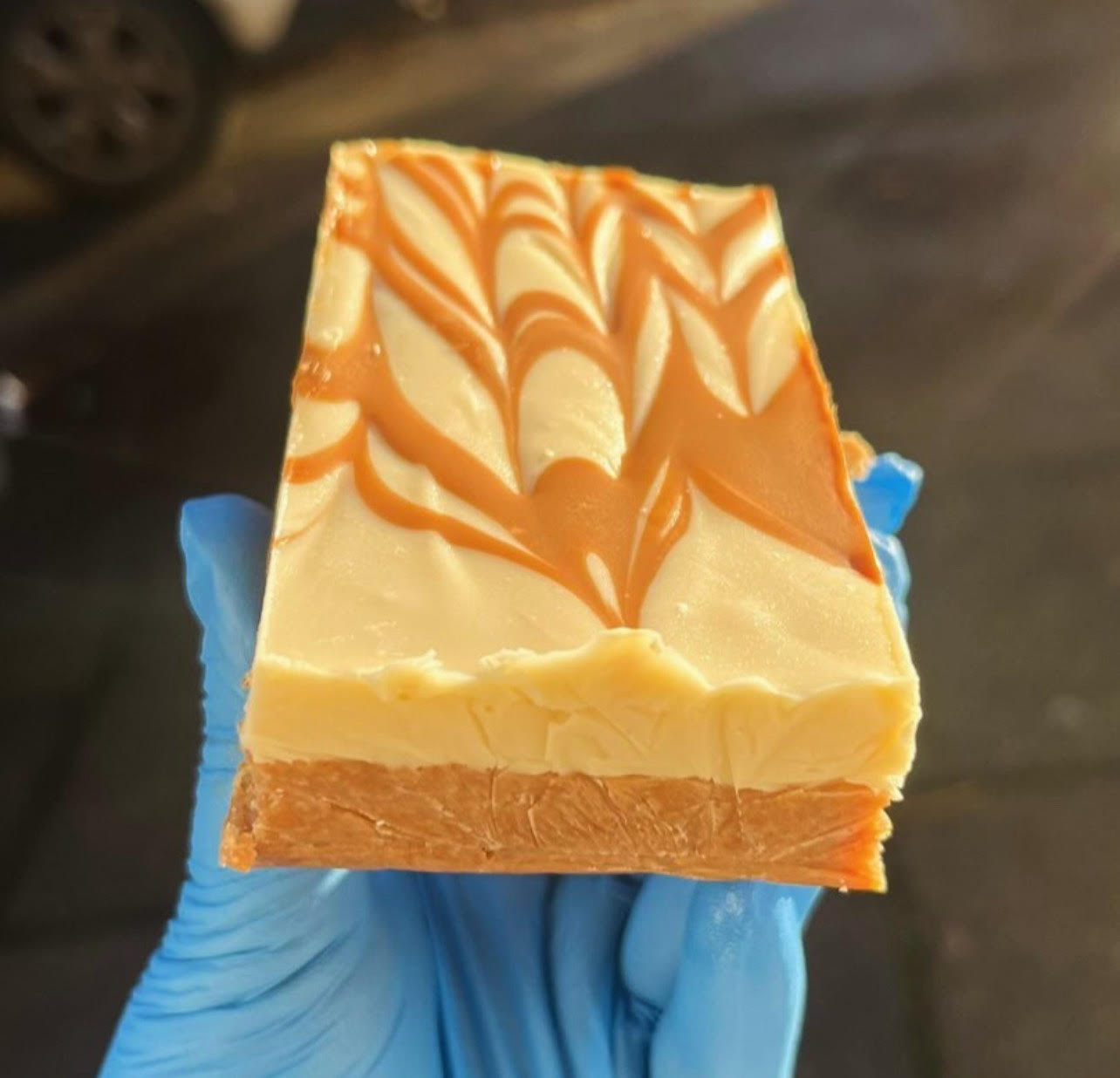 Biscoff slice