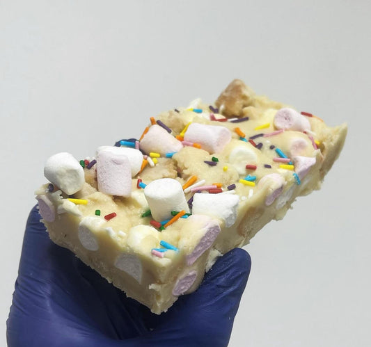 White chocolate rocky road
